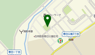 御供田公園の地図画像