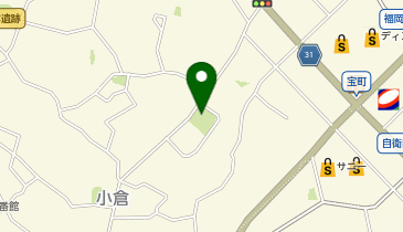 井ノ尻公園の地図画像