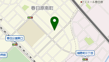 春日原南共同利用施設の地図画像