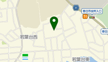 若葉台東共同利用施設の地図画像