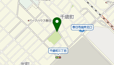 千歳町共同利用施設の地図画像