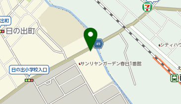 サン・ビオ地区公民館の地図画像