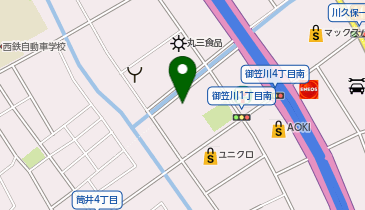 北コミュニティセンターの地図画像