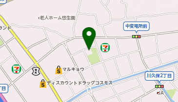 中公民館の地図画像