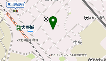 中央コミュニティセンターの地図画像