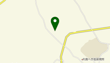 大島地区コミュニティ・センターの地図画像