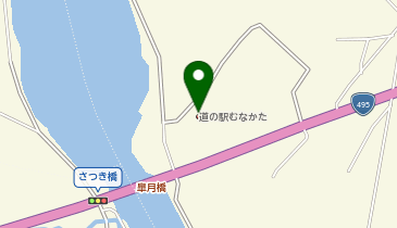 道の駅むなかたの地図画像