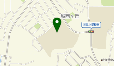 河東中学校の地図画像