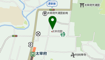 太宰府館の地図画像