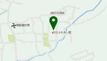 文化ふれあい館の地図画像