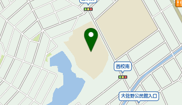 太宰府西小学校の地図画像