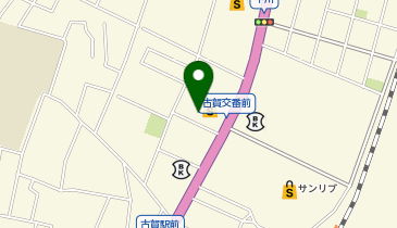 中川区公民館の地図画像