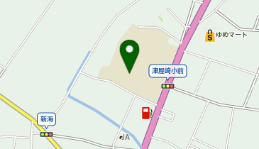 津屋崎小学校の地図画像