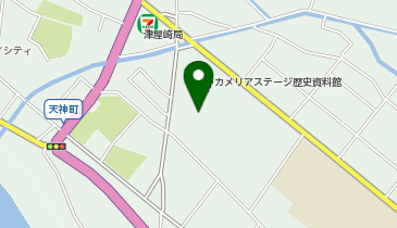 福津市複合文化センター「カメリアホール」の地図画像