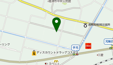 健康福祉総合センター「ふくとぴあ」の地図画像