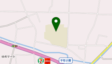 千年小学校の地図画像