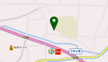 千年コミュニティセンターの地図画像