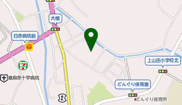 山田市民センターの地図画像