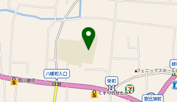 瀬高小学校の地図画像