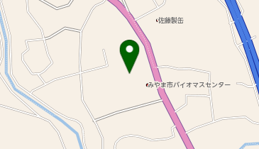 旧山川南部小学校の地図画像