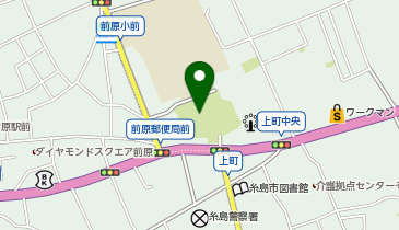 前原中央公園の地図画像