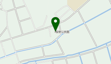 桜野コミュニティセンターの地図画像