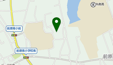 前原南コミュニティセンターの地図画像