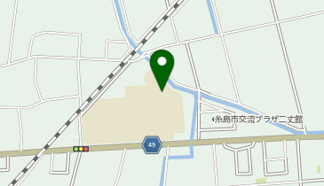 二丈中学校(体育館)の地図画像
