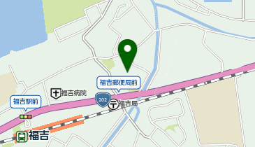 福吉コミュニティセンターの地図画像