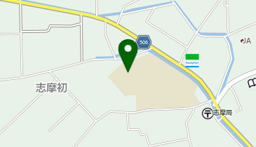 可也小学校(体育館)の地図画像