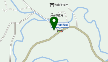 西畑公民館の地図画像