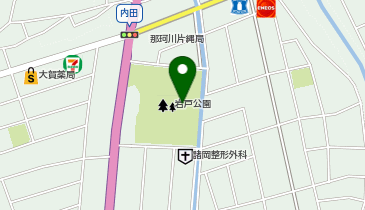 岩戸公園の地図画像