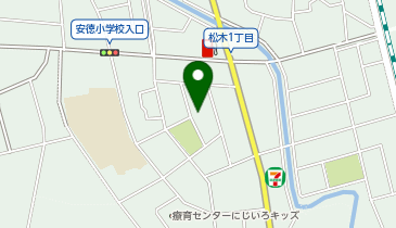 松木公民館の地図画像