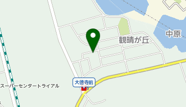 観晴が丘公民館の地図画像