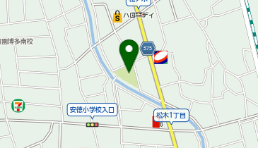 前田公園の地図画像