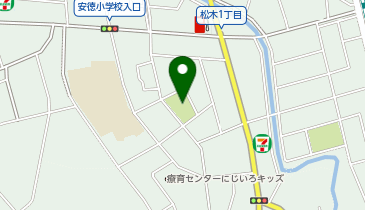 大町公園の地図画像