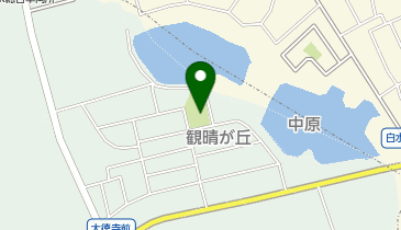 観晴が丘公園の地図画像