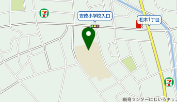 安徳小学校(運動場)の地図画像