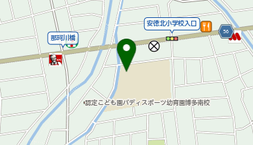 安徳北小学校(体育館)の地図画像