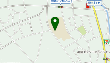 安徳小学校(体育館)の地図画像