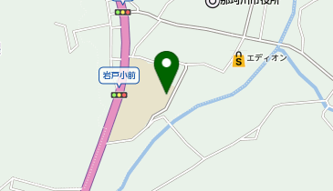 岩戸小学校(体育館)の地図画像