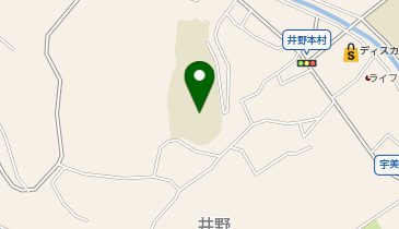 井野小学校(グラウンド)の地図画像