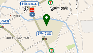 宇美中学校(グラウンド)の地図画像