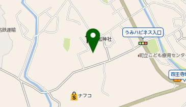 うみハピネスの地図画像