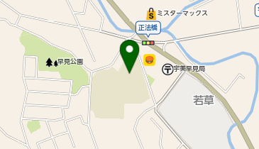 宇美東中学校(体育館)の地図画像