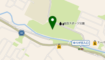 宇美南町民センターの地図画像