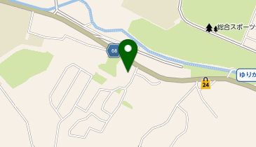 原田中央自治会公民館の地図画像