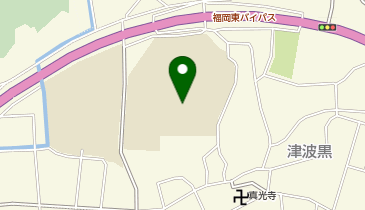 篠栗北中学校の地図画像