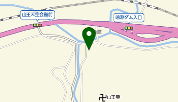 山王公民館の地図画像