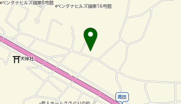 高田公民館の地図画像